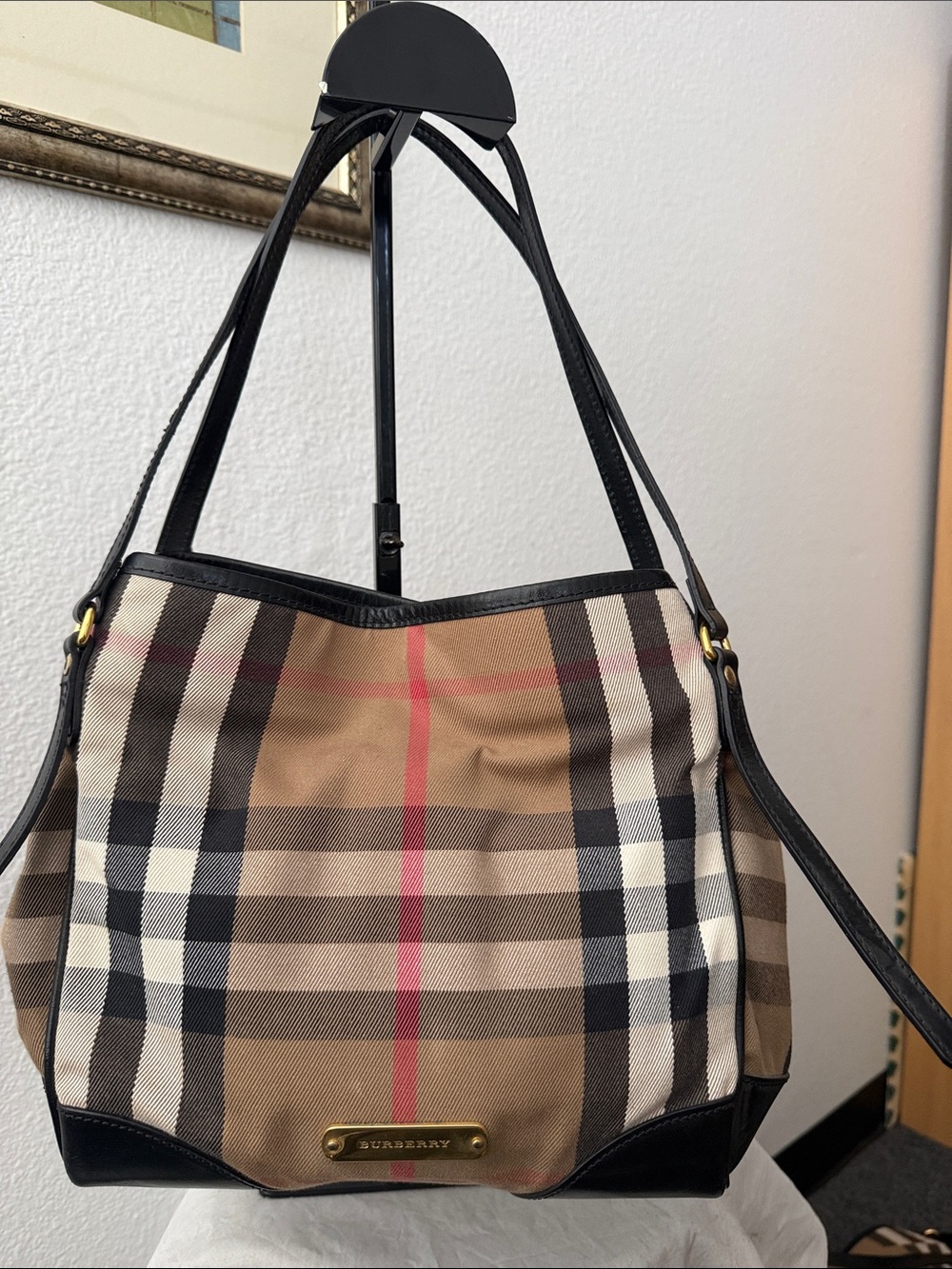 Authentic BURBERRY Bridle Small Canterbury Tote 3831797